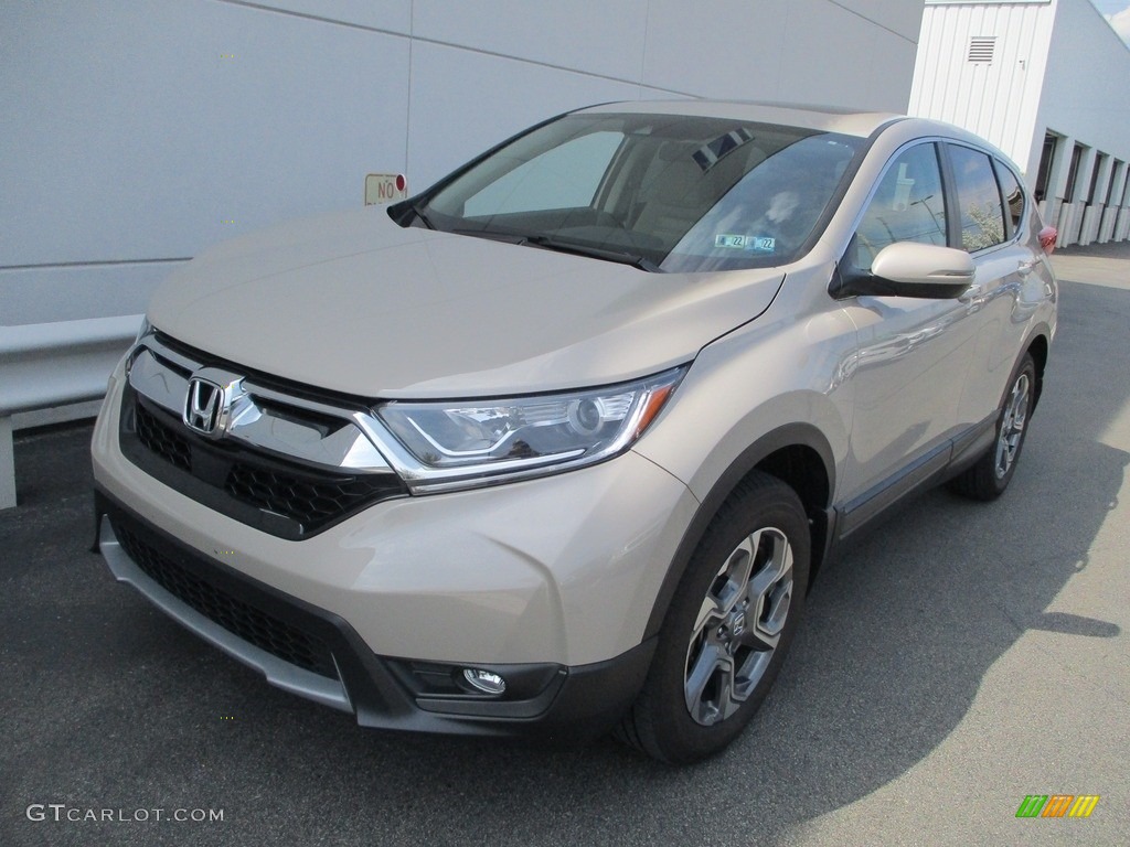 2019 CR-V EX AWD - Sandstorm Metallic / Ivory photo #9