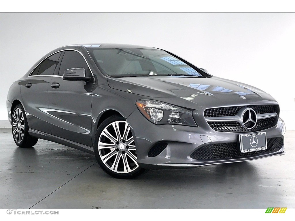 2017 CLA 250 Coupe - Mountain Grey Metallic / Crystal Grey photo #34