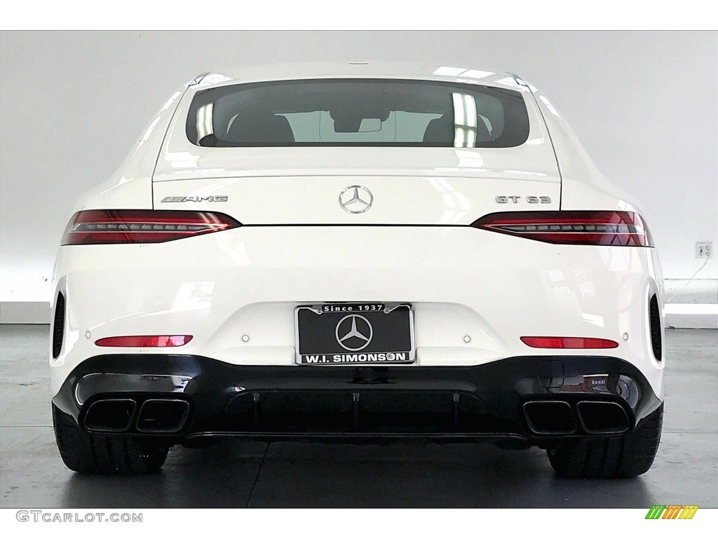 2019 AMG GT 63 - Polar White / Saddle Brown/Black photo #3