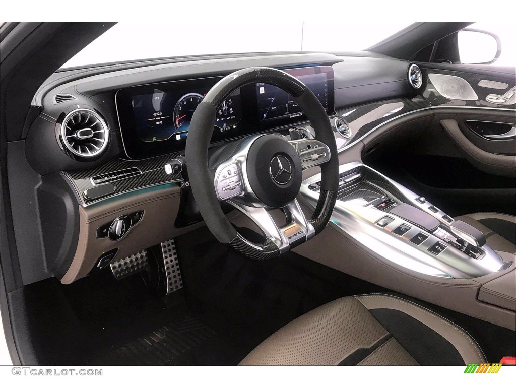 2019 AMG GT 63 - Polar White / Saddle Brown/Black photo #14