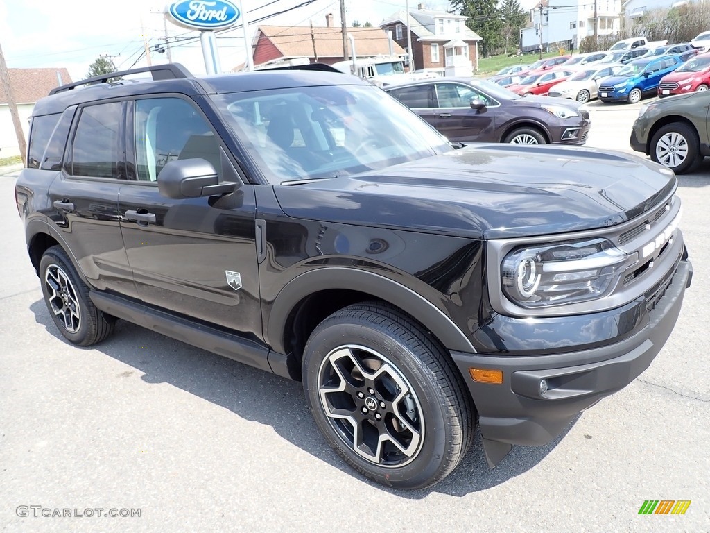 Shadow Black 2021 Ford Bronco Sport Big Bend 4x4 Exterior Photo #141624702