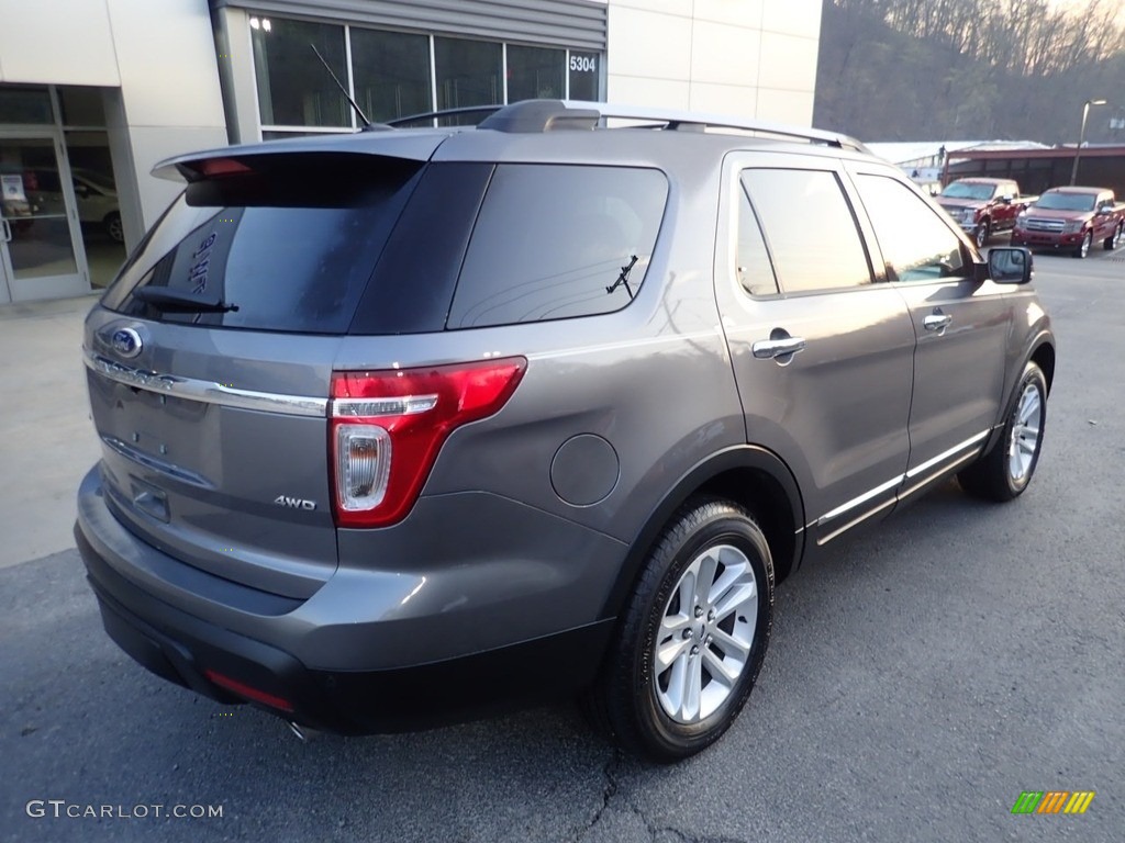 2013 Explorer XLT 4WD - Sterling Gray Metallic / Medium Light Stone photo #2