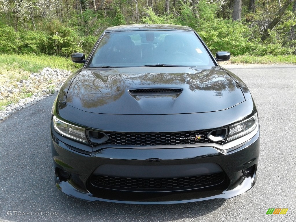2020 Charger Scat Pack - Pitch Black / Black photo #3