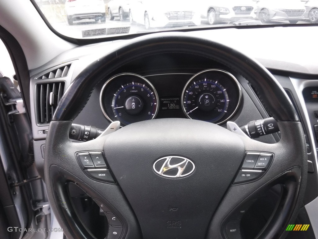 2013 Sonata SE - Iridescent Silver Blue Pearl / Gray photo #19