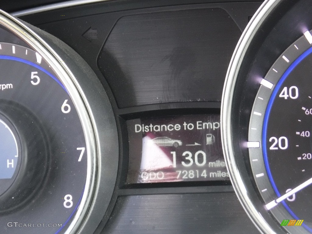 2013 Sonata SE - Iridescent Silver Blue Pearl / Gray photo #28