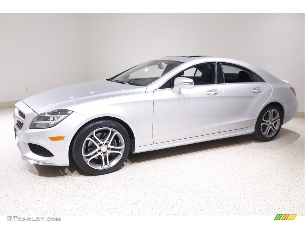 Iridium Silver Metallic 2015 Mercedes-Benz CLS 400 4Matic Coupe Exterior Photo #141626274