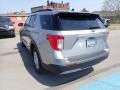 2021 Iconic Silver Metallic Ford Explorer XLT 4WD  photo #7