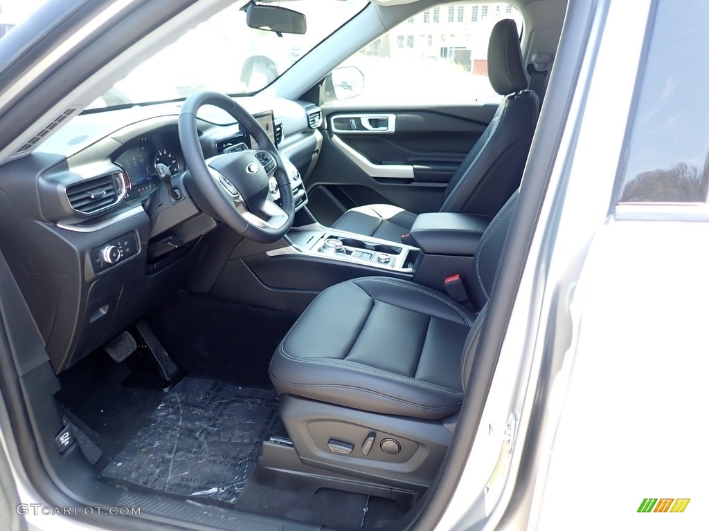 2021 Explorer XLT 4WD - Iconic Silver Metallic / Ebony photo #15