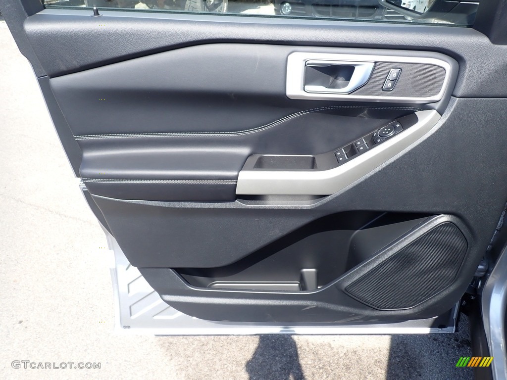 2021 Explorer XLT 4WD - Iconic Silver Metallic / Ebony photo #16