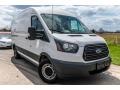 Oxford White 2015 Ford Transit Van 350 MR Long