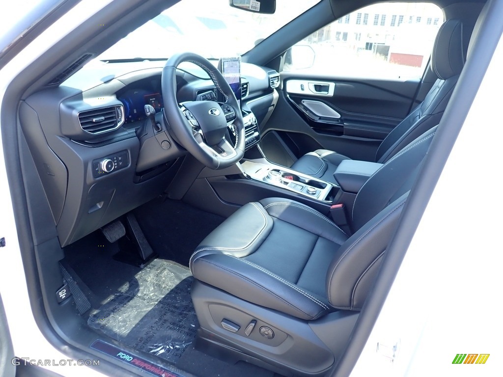 2021 Explorer ST 4WD - Star White Metallic Tri-Coat / Ebony photo #12