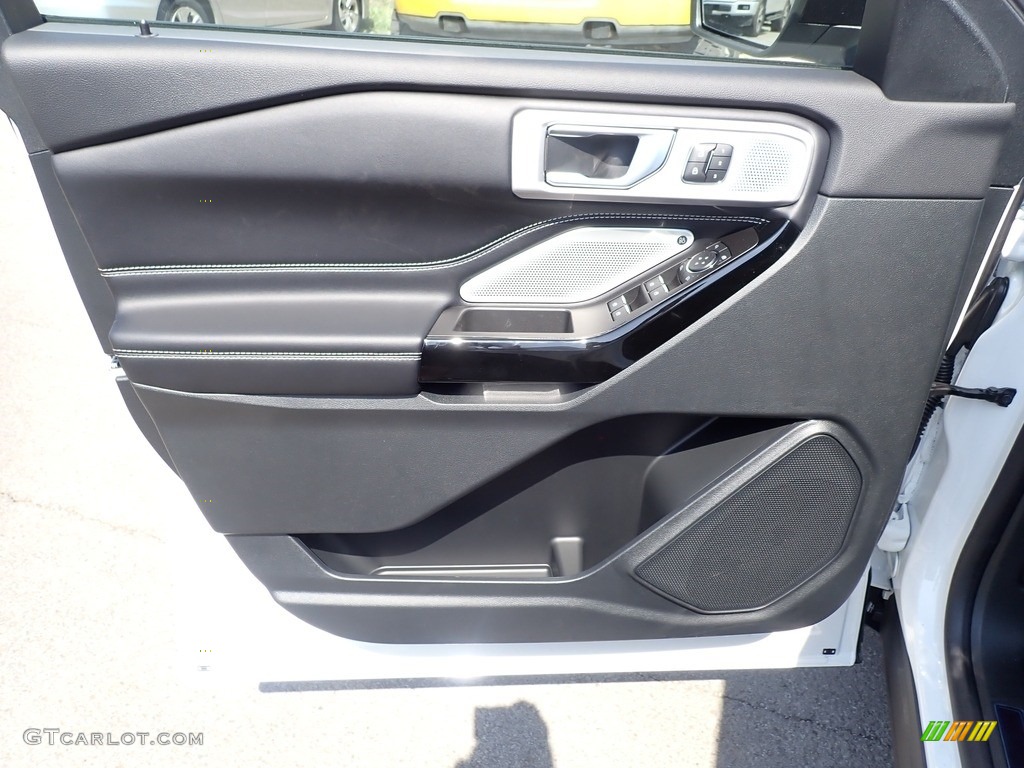 2021 Explorer ST 4WD - Star White Metallic Tri-Coat / Ebony photo #13