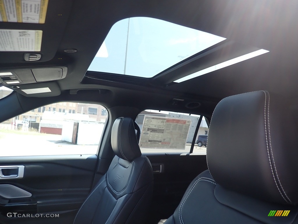 2021 Explorer ST 4WD - Star White Metallic Tri-Coat / Ebony photo #15