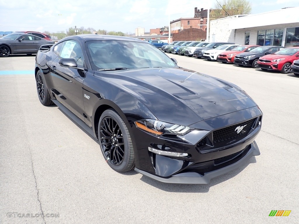 Shadow Black 2021 Ford Mustang GT Premium Fastback Exterior Photo #141627897