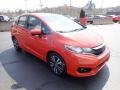 Orange Fury 2018 Honda Fit EX-L Exterior