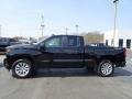 2021 Black Chevrolet Silverado 1500 Custom Double Cab 4x4  photo #2