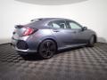 2018 Polished Metal Metallic Honda Civic EX Hatchback  photo #17