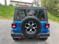 2021 Hydro Blue Pearl Jeep Wrangler Unlimited Rubicon 4x4  photo #7