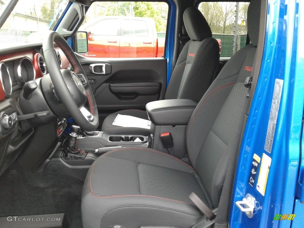 2021 Jeep Wrangler Unlimited Rubicon 4x4 Front Seat Photo #141629670