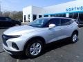 Silver Ice Metallic 2021 Chevrolet Blazer LT AWD