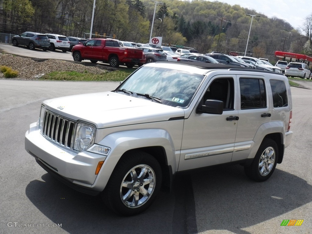 2008 Liberty Limited 4x4 - Bright Silver Metallic / Pastel Slate Gray photo #11
