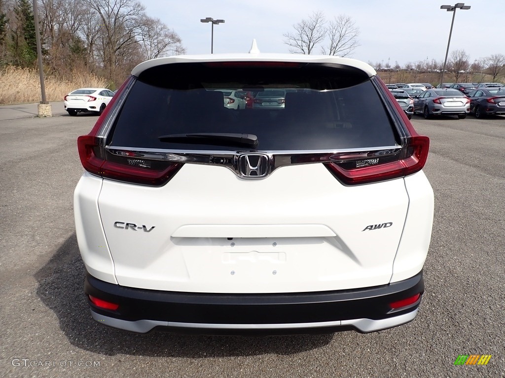 2021 CR-V EX AWD - Platinum White Pearl / Ivory photo #3