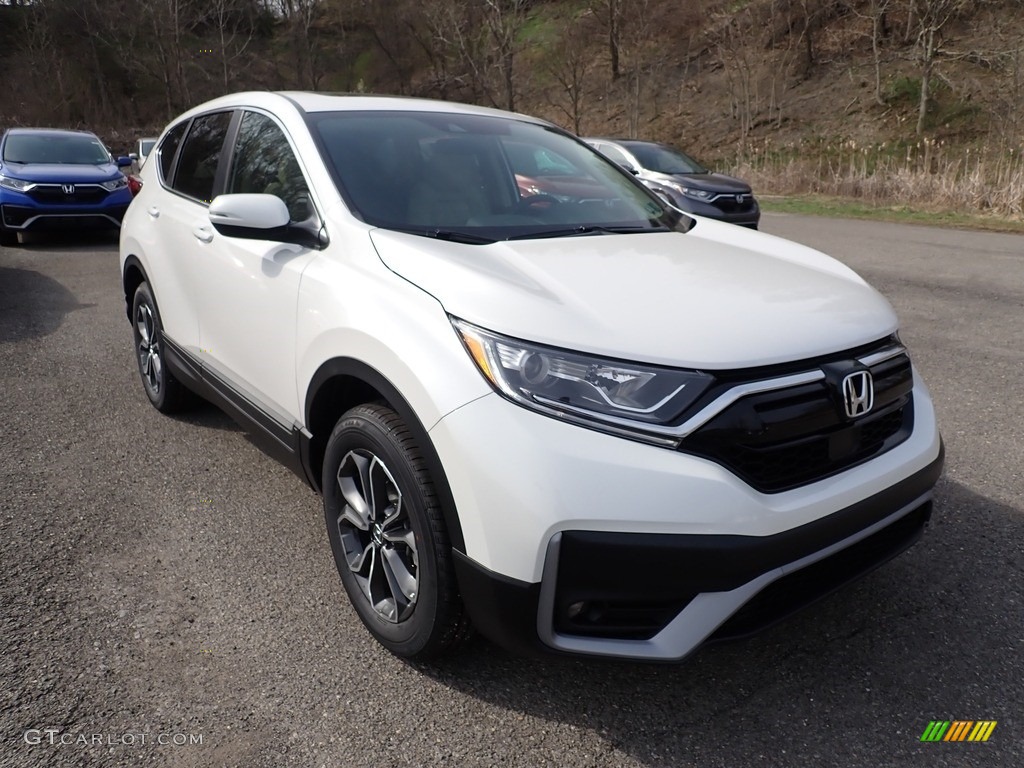 2021 CR-V EX AWD - Platinum White Pearl / Ivory photo #5