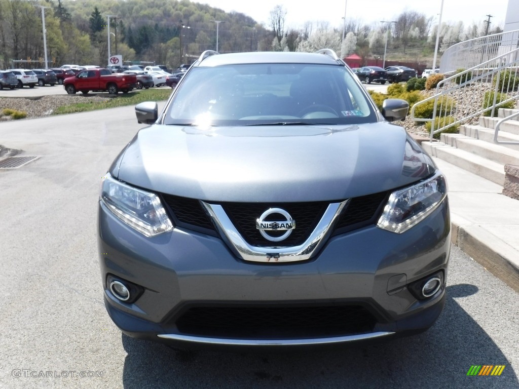 2015 Rogue SV AWD - Gun Metallic / Charcoal photo #10