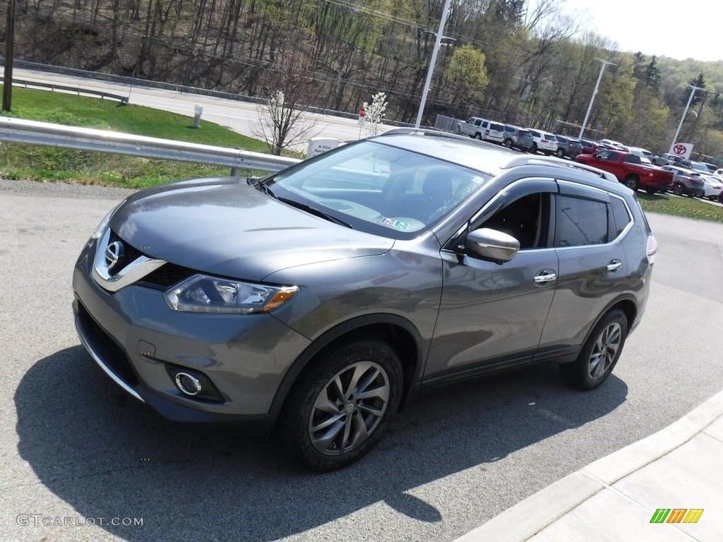 2015 Rogue SV AWD - Gun Metallic / Charcoal photo #11