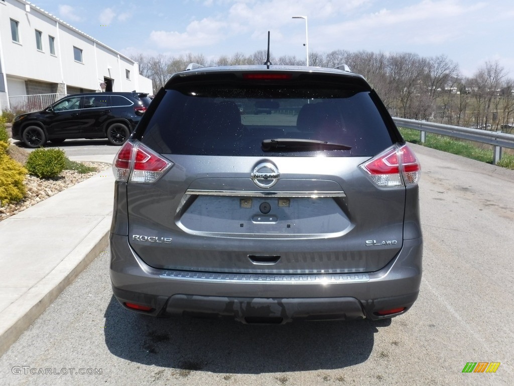 2015 Rogue SV AWD - Gun Metallic / Charcoal photo #13