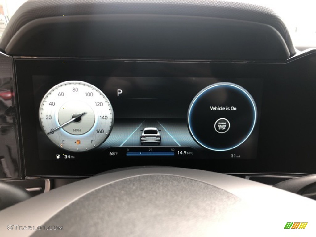 2021 Elantra Limited - Shimmering Silver Pearl / Black photo #5