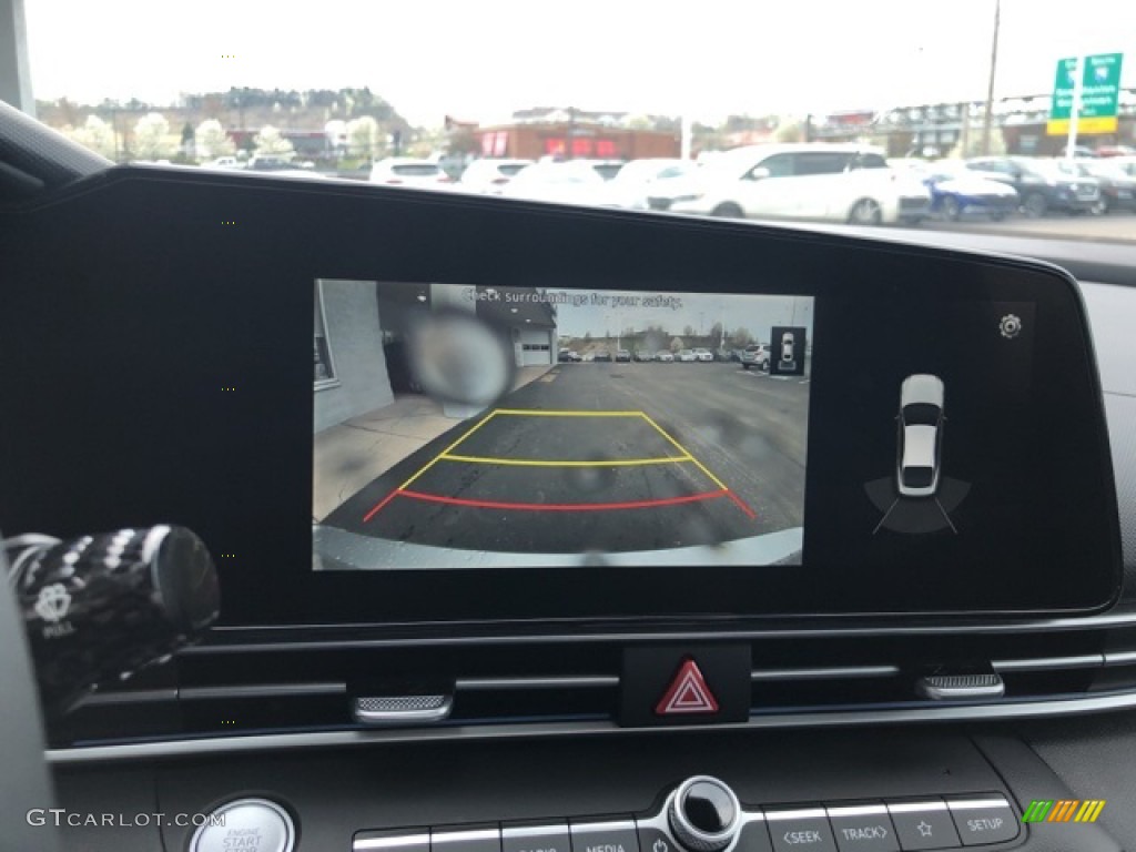 2021 Elantra Limited - Shimmering Silver Pearl / Black photo #6