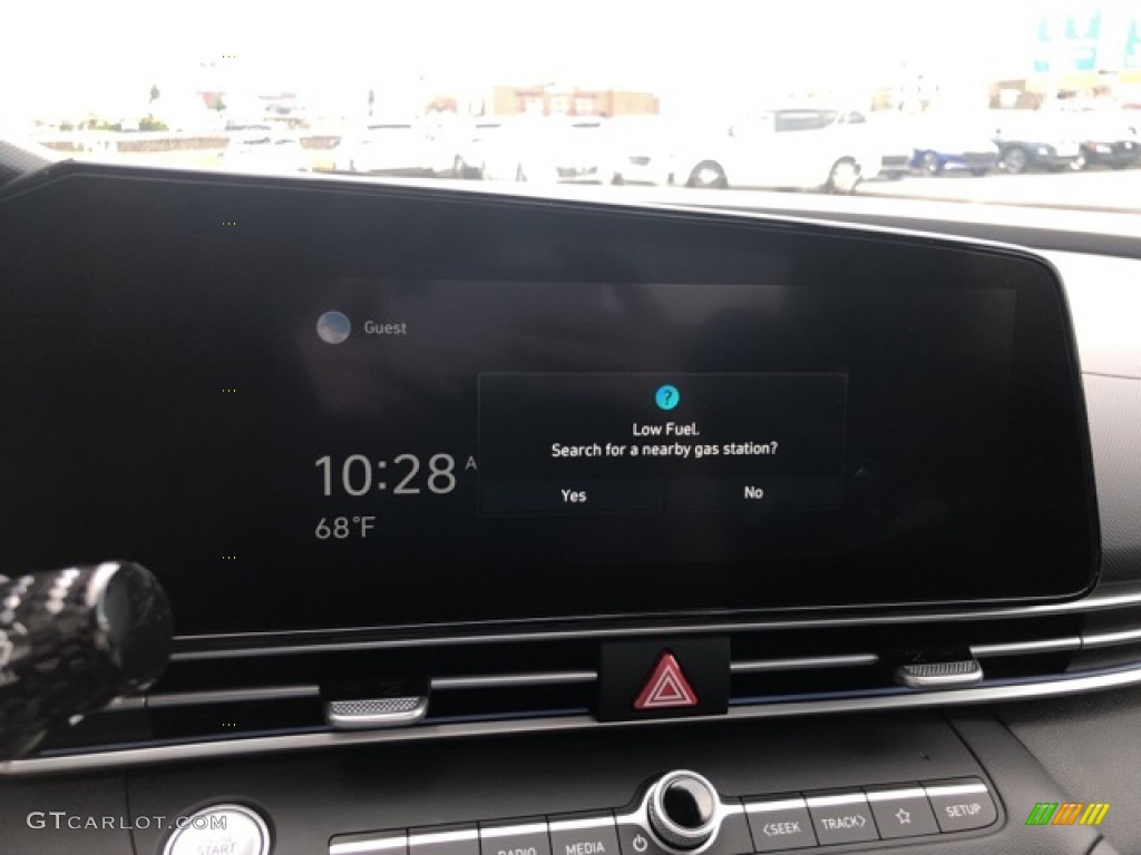 2021 Elantra Limited - Shimmering Silver Pearl / Black photo #7