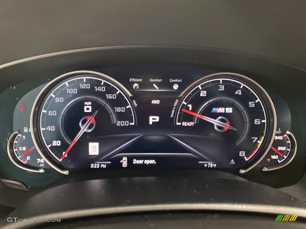 2018 BMW M5 Sedan Gauges Photo #141634389