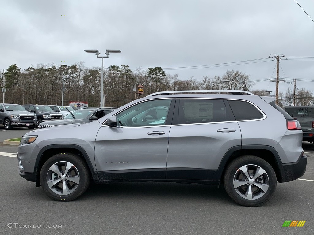 Billet Silver Metallic 2021 Jeep Cherokee Limited 4x4 Exterior Photo #141635584