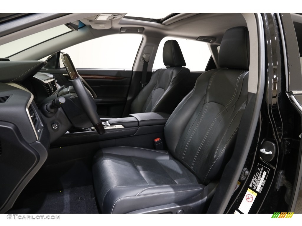 Black Interior 2019 Lexus RX 350L AWD Photo #141635713