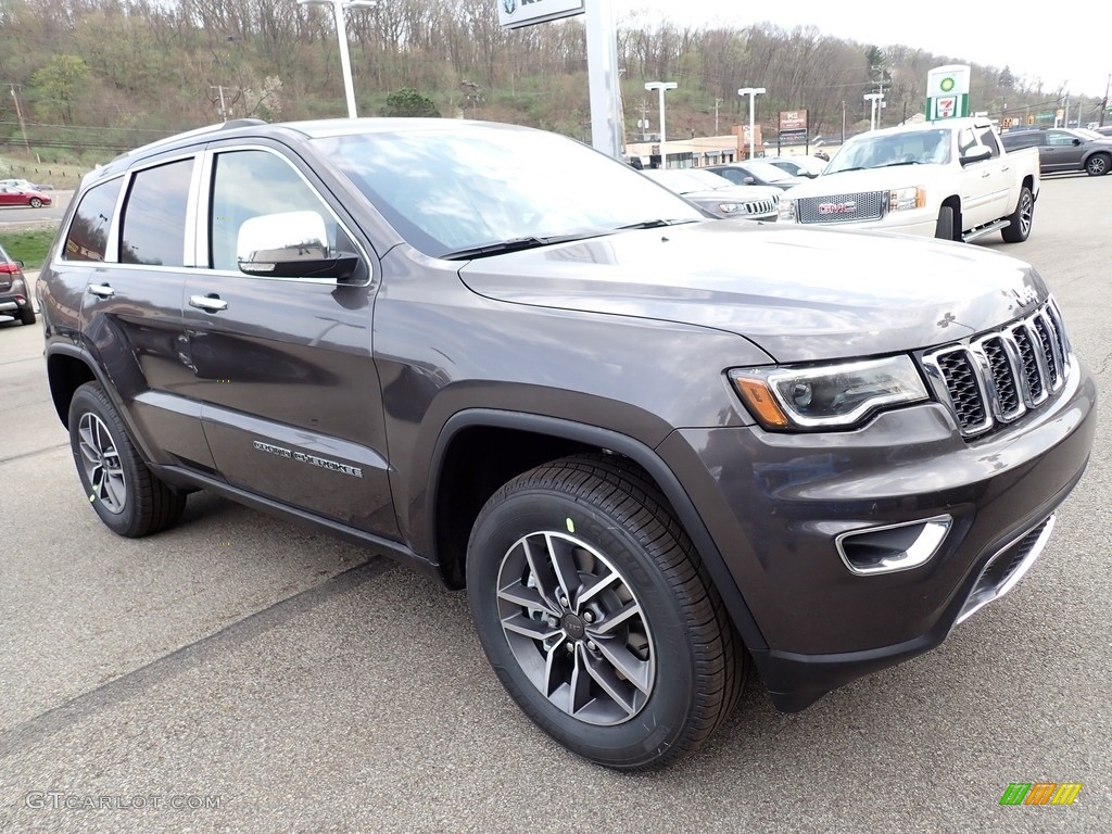 2021 Grand Cherokee Limited 4x4 - Granite Crystal Metallic / Black photo #8