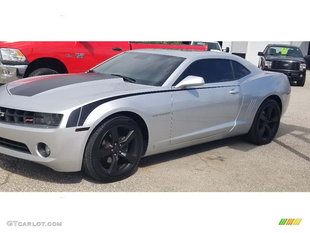 2010 Camaro LT Coupe - Silver Ice Metallic / Gray photo #26