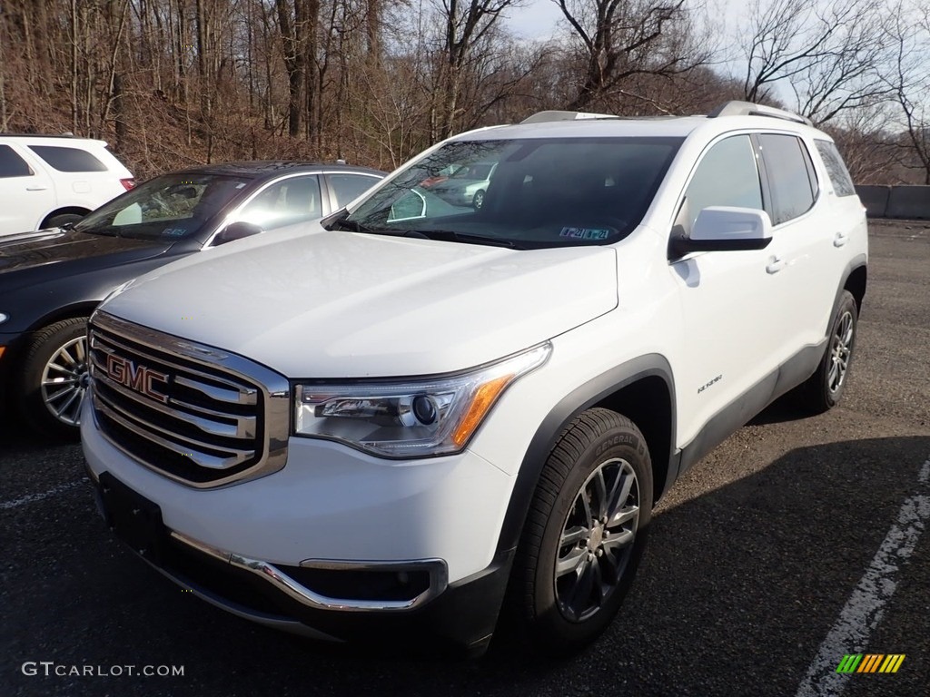 2018 Acadia SLT AWD - Summit White / Jet Black photo #1