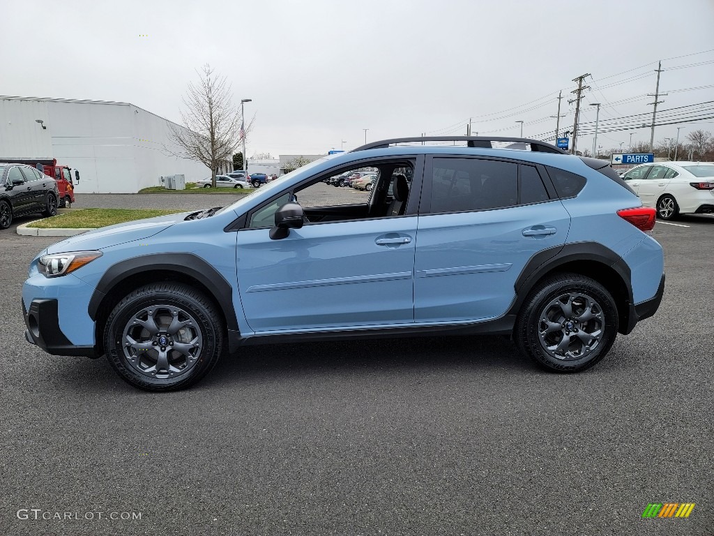 Cool Gray Khaki 2021 Subaru Crosstrek Sport Exterior Photo #141637390