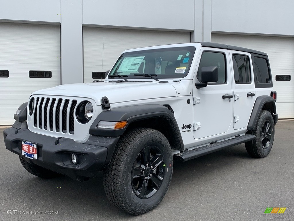 Bright White Jeep Wrangler Unlimited