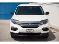 2018 White Diamond Pearl Honda Pilot LX  photo #7