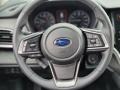 2021 Subaru Outback Gray StarTex Urethane Interior Steering Wheel Photo
