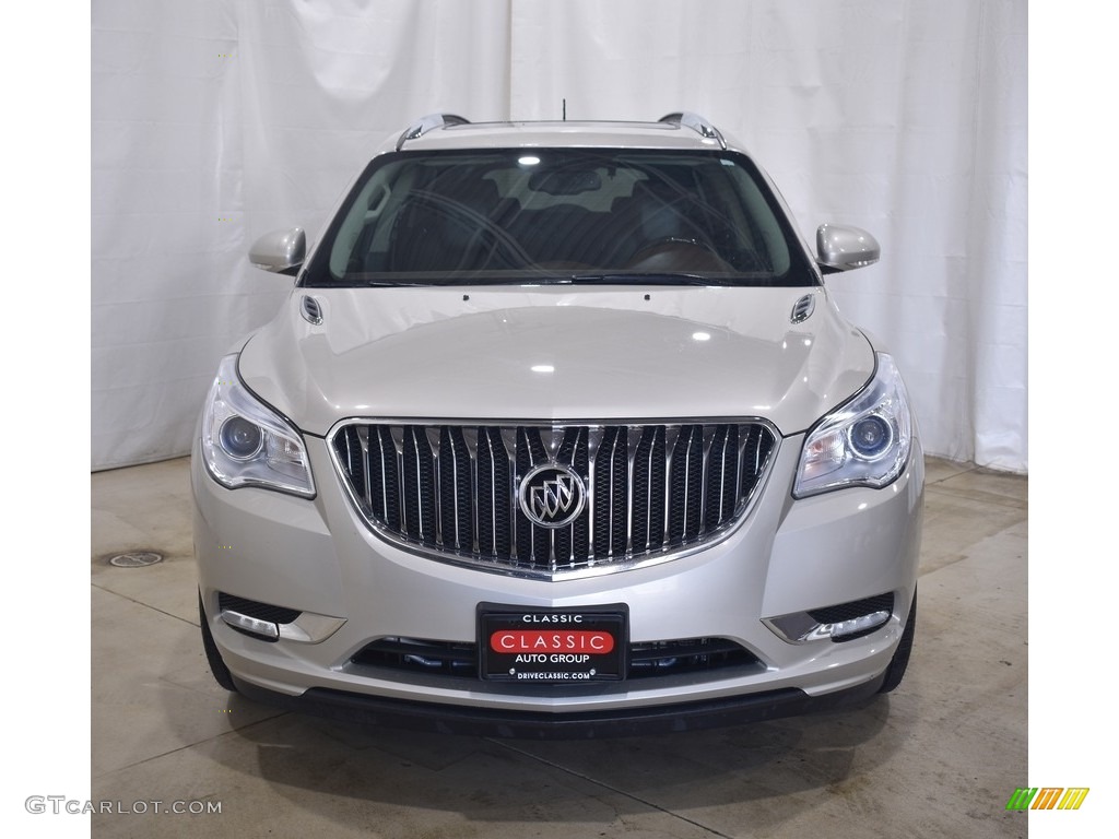 2014 Enclave Leather AWD - Champagne Silver Metallic / Cocoa photo #4