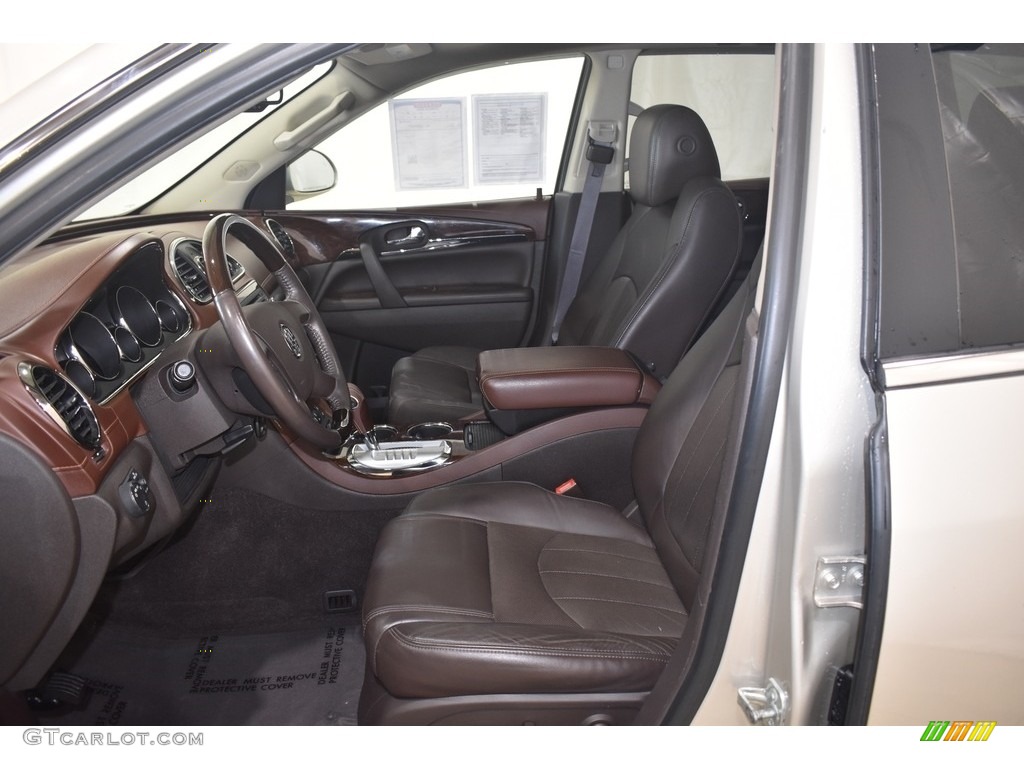 2014 Enclave Leather AWD - Champagne Silver Metallic / Cocoa photo #8