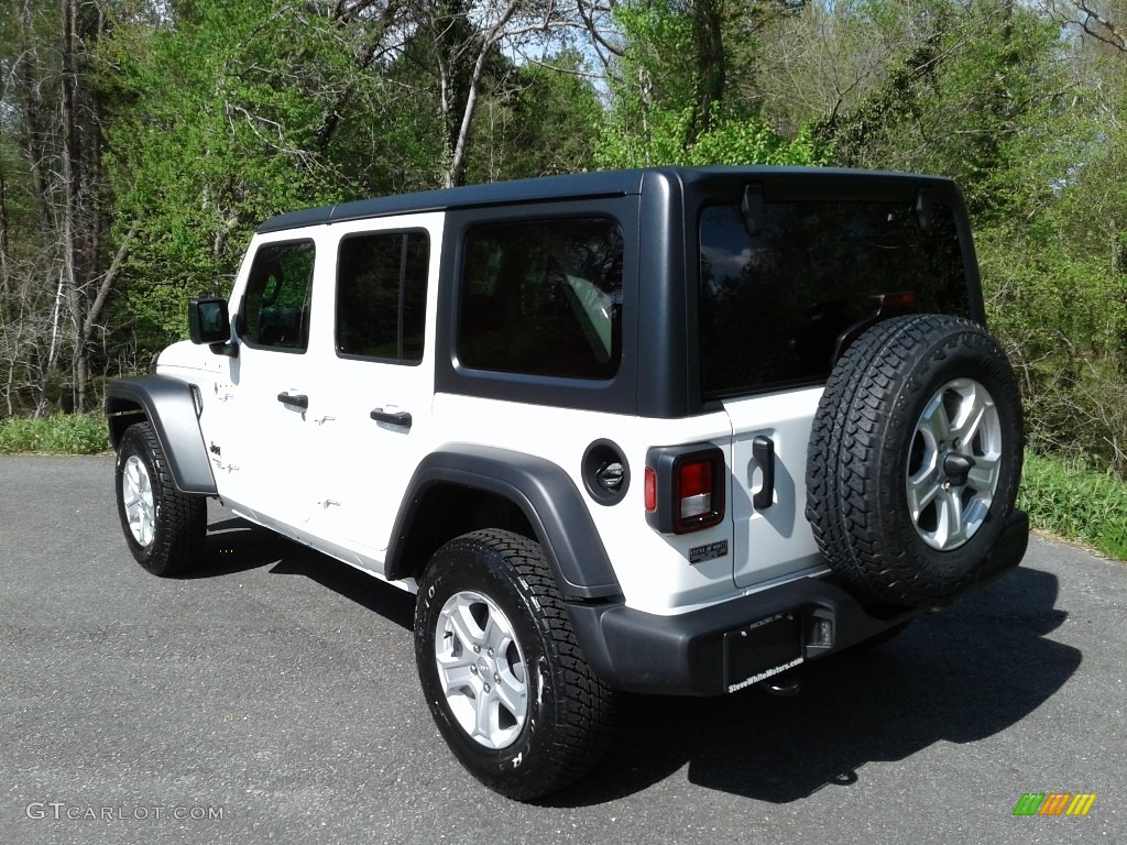 2021 Wrangler Unlimited Sport 4x4 Right Hand Drive - Bright White / Black photo #8