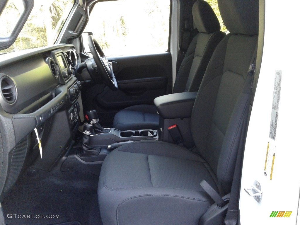 Black Interior 2021 Jeep Wrangler Unlimited Sport 4x4 Right Hand Drive Photo #141638605