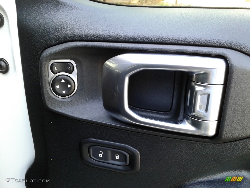 2021 Jeep Wrangler Unlimited Sport 4x4 Right Hand Drive Black Door Panel Photo #141638809