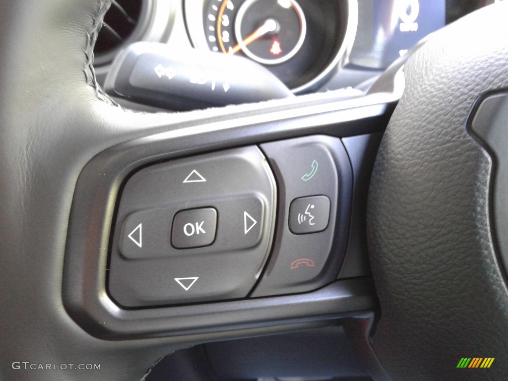 2021 Jeep Wrangler Unlimited Sport 4x4 Right Hand Drive Black Steering Wheel Photo #141638863