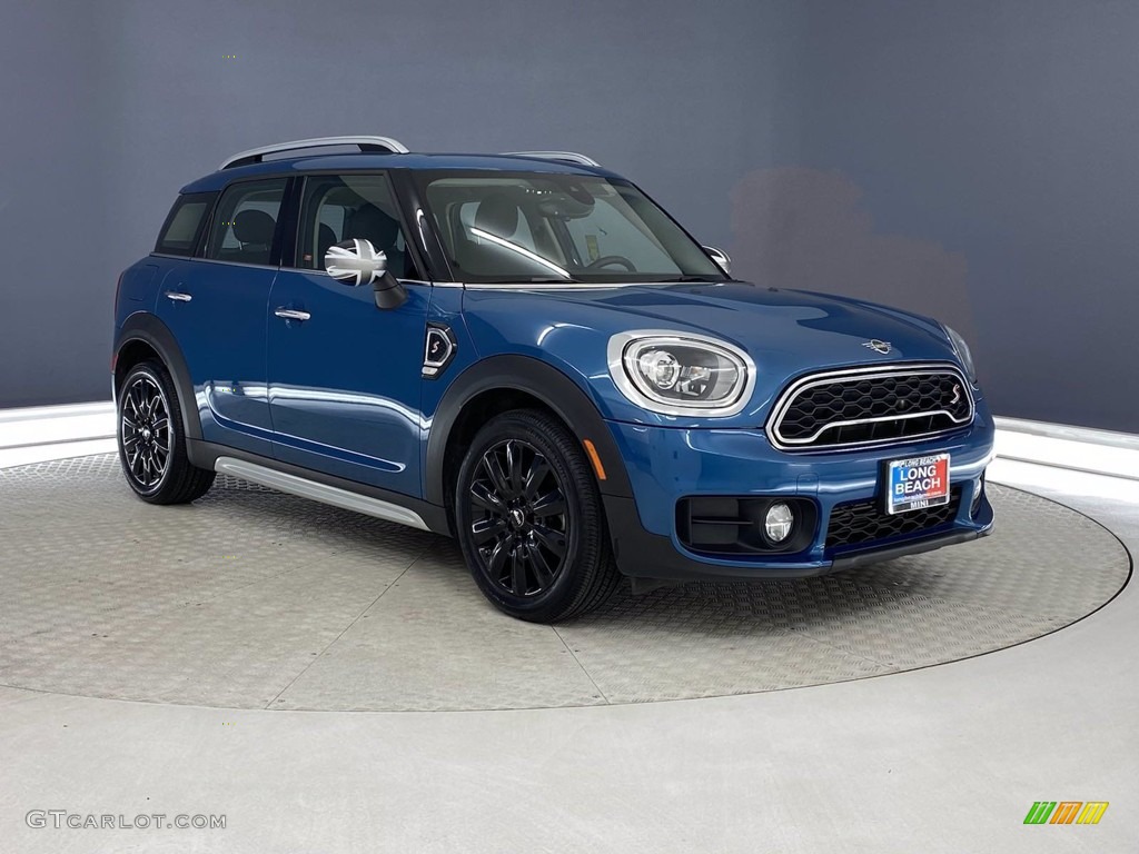 2019 Countryman Cooper S - Island Blue / Carbon Black photo #1